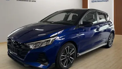 Gebraucht Hyundai i20 N Line 101 PS (74 kW) 2022 Blau Kleinwagen