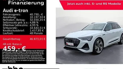 Weiß Gebraucht 2022 Audi e-tron S-Line SUV | 40.790 € (Fairer Preis)