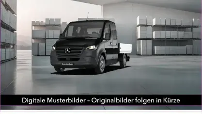 Gebraucht Mercedes Sprinter 150 PS (110 kW) 2025 Schwarz Van