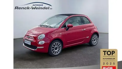 Rot Gebraucht 2018 Fiat 500C Lounge Cabrio | 10.989 € (Fairer Preis)