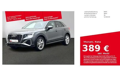 Gebraucht Audi Q2 S-Line 150 PS (110 kW) 2025 Daytonagrau perleffekt SUV