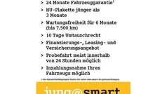 Black / black Gebraucht 2021 Smart ForFour Electric Drive Passion Limousine | 9.440 € (Fairer Preis)