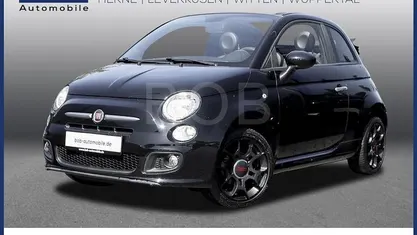 Gebraucht Fiat 500C S 69 PS (50 kW) 2015 Vesuvio schwarz (schwarz) (schwarz) Cabrio