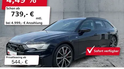 Gebraucht Audi A6 Design 367 PS (269 kW) 2025 Firmamentblau metallic Kombi
