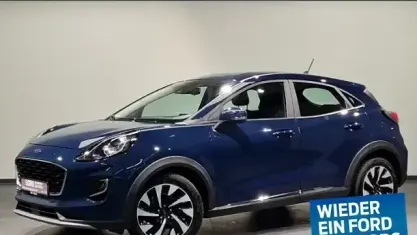 Gebraucht Ford Puma Titanium 125 PS (91 kW) 2023 Blau, blazer blau SUV