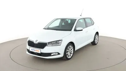 Gebraucht Skoda Fabia Soleil 95 PS (69 kW) 2019 Weiß Kleinwagen