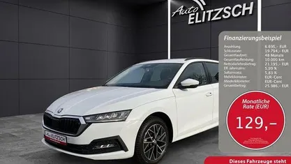 Moonweiss metallic met. Gebraucht 2024 Skoda Octavia Ambition Kombi | 27.890 € (Superpreis)