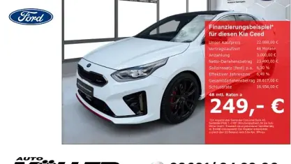 Gebraucht Kia Ceed GT Comfort 204 PS (150 kW) 2020 Weiß Limousine