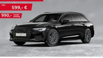 Gebraucht Audi A6 Advanced 204 PS (150 kW) 2024 Mythosschwarz metallic Kombi