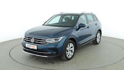 Gebraucht VW Tiguan Elegance 150 PS (110 kW) 2021 Blau SUV