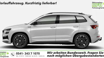 Moonweiß perleffekt Neu 2025 Skoda Karoq SportLine SUV | 38.127 € (Fairer Preis)