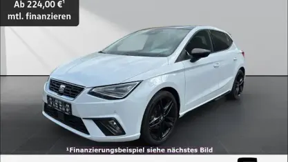 Gebraucht Seat Ibiza Black Edition 150 PS (110 kW) 2023 Weiss Kleinwagen