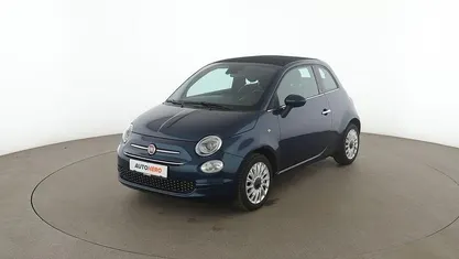 Blau Gebraucht 2020 Fiat 500C Lounge Cabrio | 12.140 € (Fairer Preis)