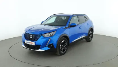 Gebraucht Peugeot e-2008 Allure 100 kW (136 PS) 2021 Blau SUV