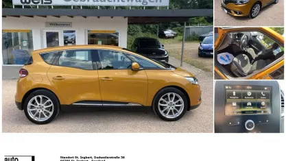 Gebraucht Renault Scénic IV Experience 140 PS (102 kW) 2018 Orange Van / Kleinbus