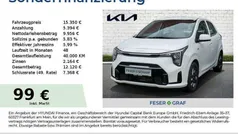 Schneeweiss Neu 2024 Kia Picanto Vision Kleinwagen | 15.350 € (Guter Preis)