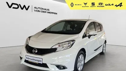 Gebraucht Nissan Note Acenta+ 98 PS (72 kW) 2016 Weiß Kleinwagen