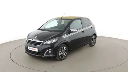 Gebraucht Peugeot 108 Top! Collection 72 PS (52 kW) 2019 Schwarz Limousine