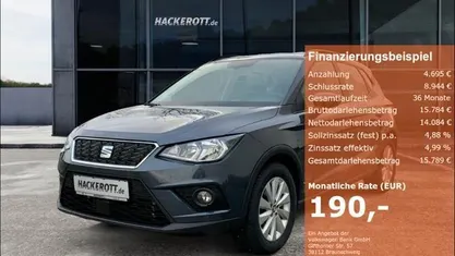 Grau Gebraucht 2021 Seat Arona Style SUV | 15.780 € (Fairer Preis)