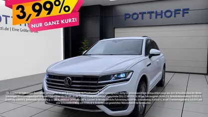 Gebraucht VW Touareg R-line 231 PS (169 kW) 2022 Weiß SUV