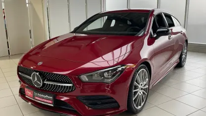 Gebraucht Mercedes CLA200 Shooting Brake AMG line 163 PS (119 kW) 2022 Patagonienrot  metalliclack Kombi