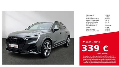 Daytonagrau perleffekt Gebraucht 2022 Audi Q3 S-Line SUV | 34.880 € (Fairer Preis)