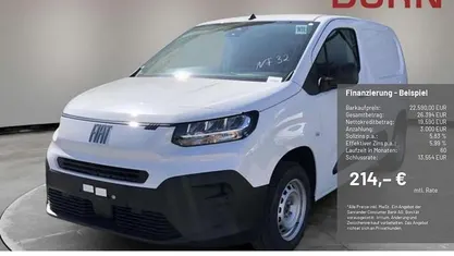 Neu Fiat Doblò 102 PS (75 kW) 2025 Van / Kleinbus