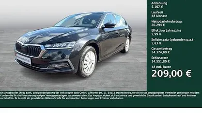 Gebraucht Skoda Octavia Style 150 PS (110 kW) 2023 Schwarz Kombi