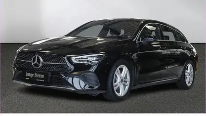 Gebraucht Mercedes CLA180 Shooting Brake Progressive 136 PS (100 kW) 2024 Unilack nachtschwarz Kombi
