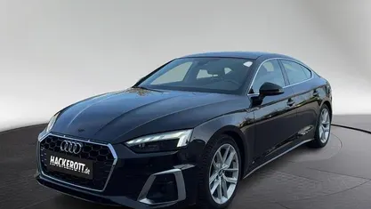 Gebraucht Audi A5 Sportback S-Line 150 PS (110 kW) 2021 Mythosschwarz metallic Kleinwagen