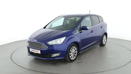 Blau Gebraucht 2017 Ford C-MAX Titanium Van / Kleinbus | 11.660 € (Fairer Preis)
