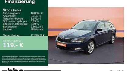 Gebraucht Skoda Fabia Joy 90 PS (66 kW) 2017 Kombi