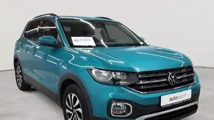 Gebraucht VW T-Cross Active 95 PS (69 kW) 2022 Makenatürkis metallic SUV