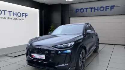 Brugt Audi Q6 e-tron S-Line 284 kW (387 HK) 2024 Sort SUV