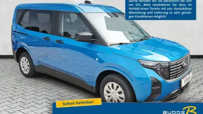 Neu Ford Tourneo Courier Trend 125 PS (91 kW) 2026 Digital aqua blue metallic Van / Kleinbus