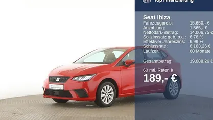 Gebraucht Seat Ibiza Style 95 PS (69 kW) 2022 Limousine
