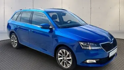 Gebraucht Skoda Fabia Best of 95 PS (69 kW) 2022 Raceblau metallic Kleinwagen