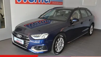 Gebraucht Audi A4 Advanced Plus 163 PS (119 kW) 2020 Navarrablau metallic Kombi