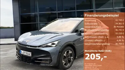 Gebraucht Cupra Tavascan VZ 250 kW (340 PS) 2024 Dunkelblau SUV