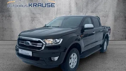 Gebraucht Ford Ranger XLT 170 PS (125 kW) 2021 Obsidianschwarz metallic Pickup