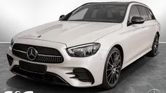 Manufaktur diamantweiß bright Gebraucht 2022 Mercedes E400 AMG Kombi | 58.277 €