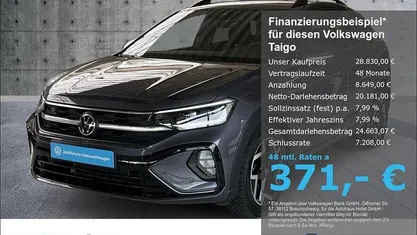 Gebraucht VW Taigo IQ Drive 150 PS (110 kW) 2025 Grau SUV