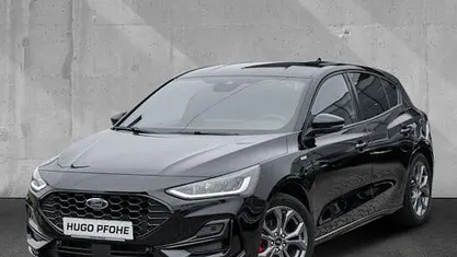 Schwarz Gebraucht 2022 Ford Focus ST-Line Limousine | 18.189 € (Fairer Preis)