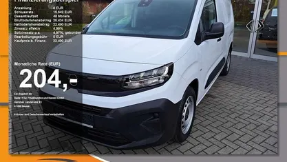 Weiß Neu 2025 Opel Combo Basis Kombi | 22.480 € (Fairer Preis)