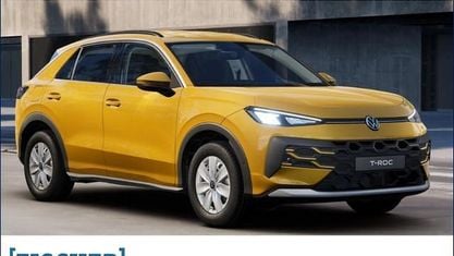 Nowe VW T-Roc Trendline 116 KM (85 kW) 2025 Żółty SUV
