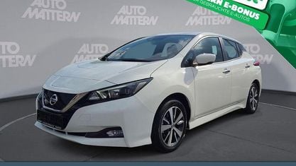 Gebraucht Nissan Leaf Acenta 110 kW (150 PS) 2021 Weiß Kleinwagen