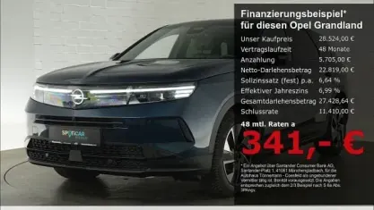 Gebraucht Opel Grandland X S 145 PS (106 kW) 2025 Blau SUV