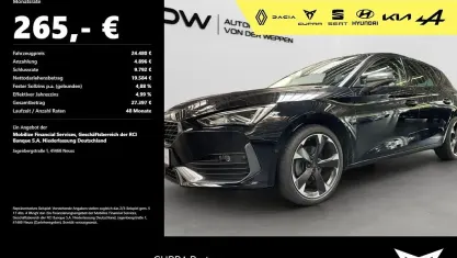 Gebraucht Cupra Leon 150 PS (110 kW) 2023 Schwarz Limousine