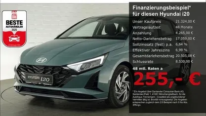 Gebraucht Hyundai i20 Trend 101 PS (74 kW) 2025 Mangrove green Kleinwagen