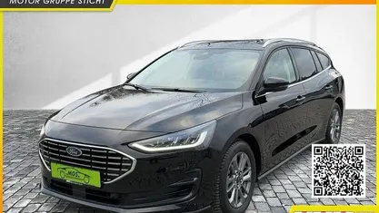 Gebraucht Ford Focus Titanium 125 PS (91 kW) 2024 Agate black metallic Kombi